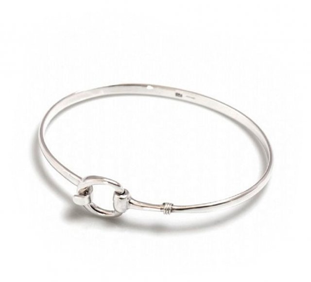 HiHo Silver HiHo Silver Exclusive Sterling Silver Snaffle Clip Bangle