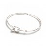 HiHo Silver Exclusive Sterling Silver Snaffle Clip Bangle
