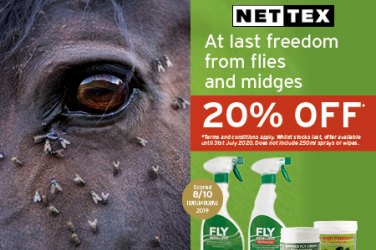 20% off Nettex Fly