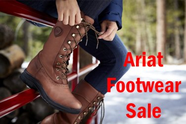 Up to Β£100 off Ariat Footwear!