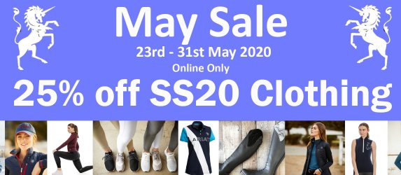 25% off SS20 Clothing and Footwear!