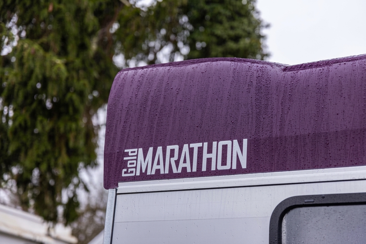 Cheval Liberte Gold Marathon Horse Trailer in Purple