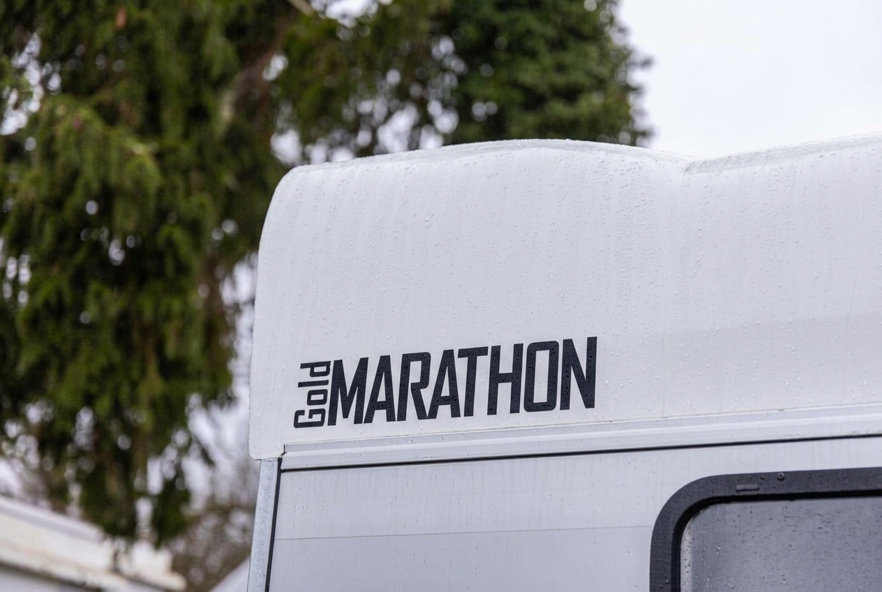 Cheval Liberte Gold Marathon Horse Trailer in White