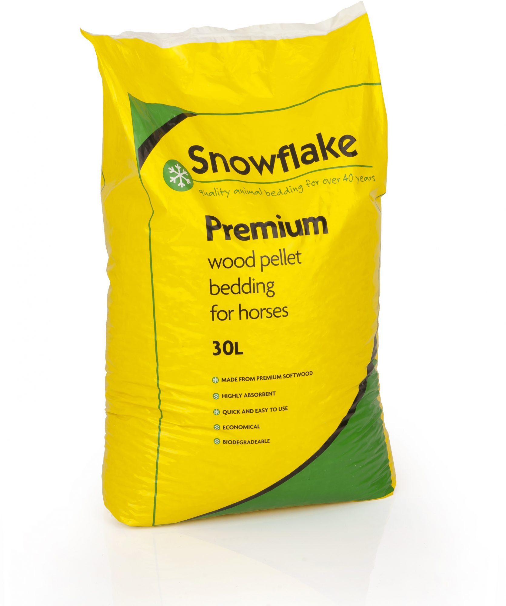 Snowflake Premium Equine Pellets Bedding Unicorn Saddlery