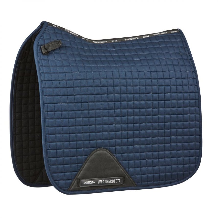 Tapis De Selle Dressage WeatherBeeta Prime - Noir - Plusieurs Tailles Disponibles