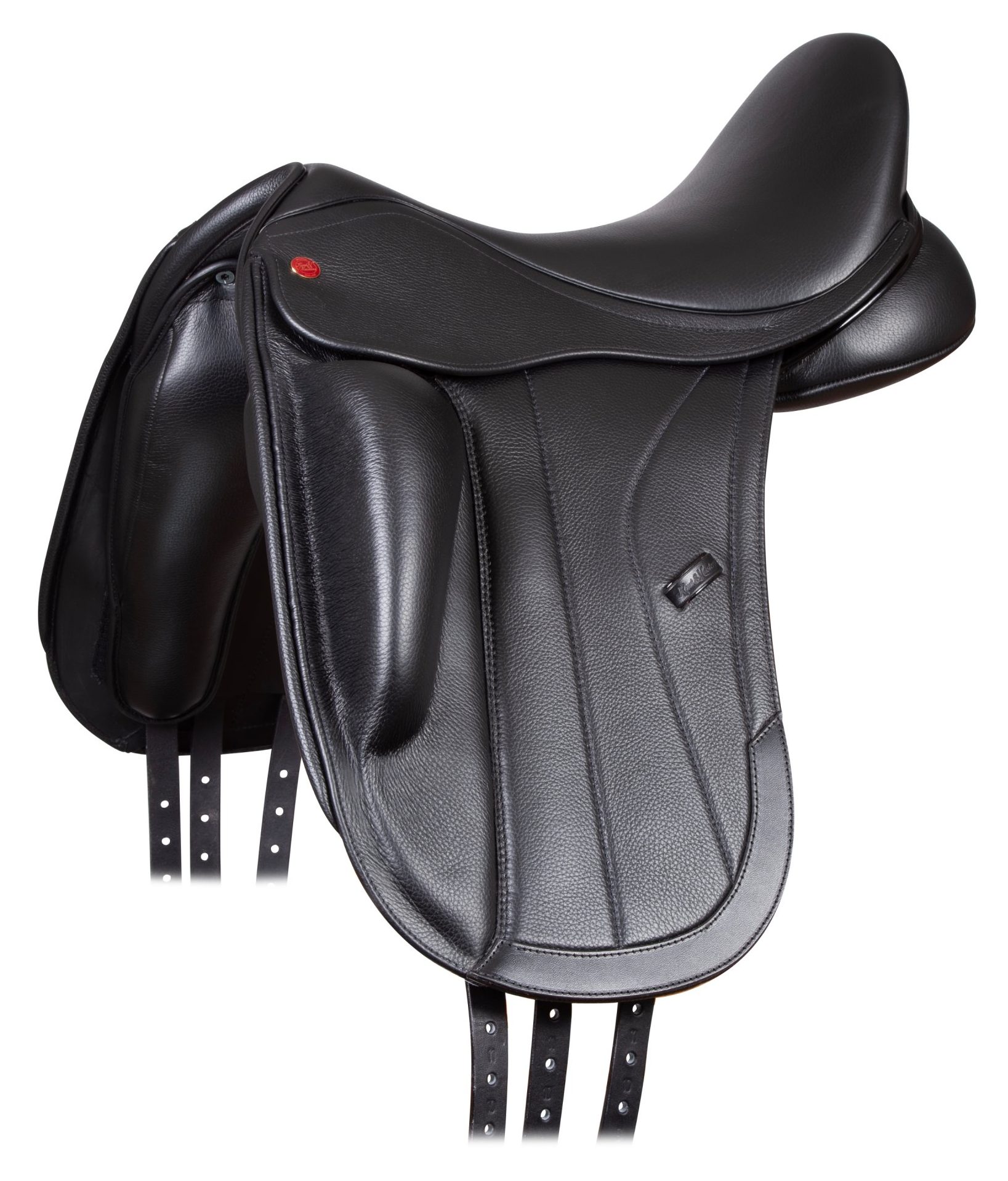Selle De Dressage Cuir Monoflap Changeable WILDRACE - Taille à Préciser