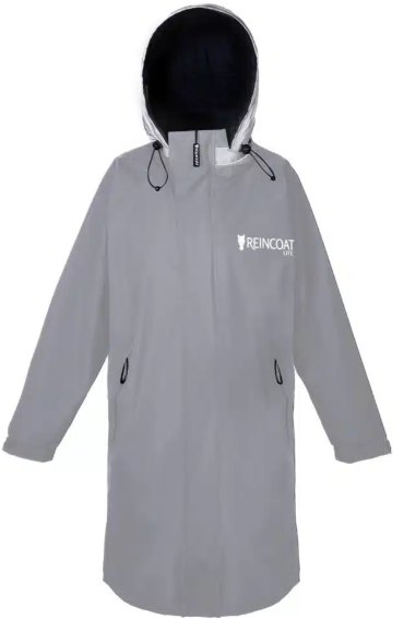 Veste Réfléchissante Reincoat Lite Argent - Sécurité Adulte Visibilité Nocturne