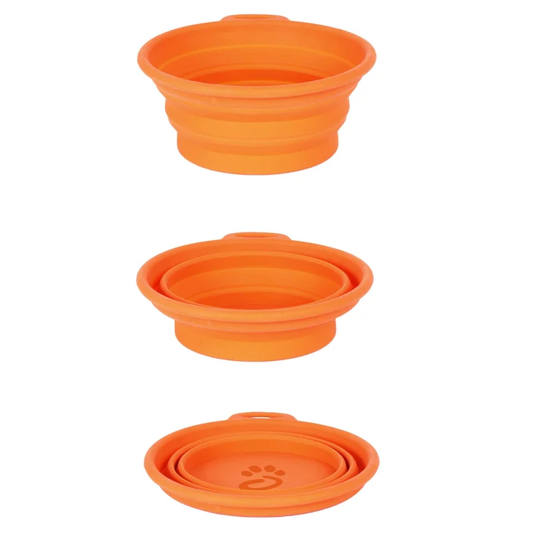 81020 silicone collapsible bowl orange 6