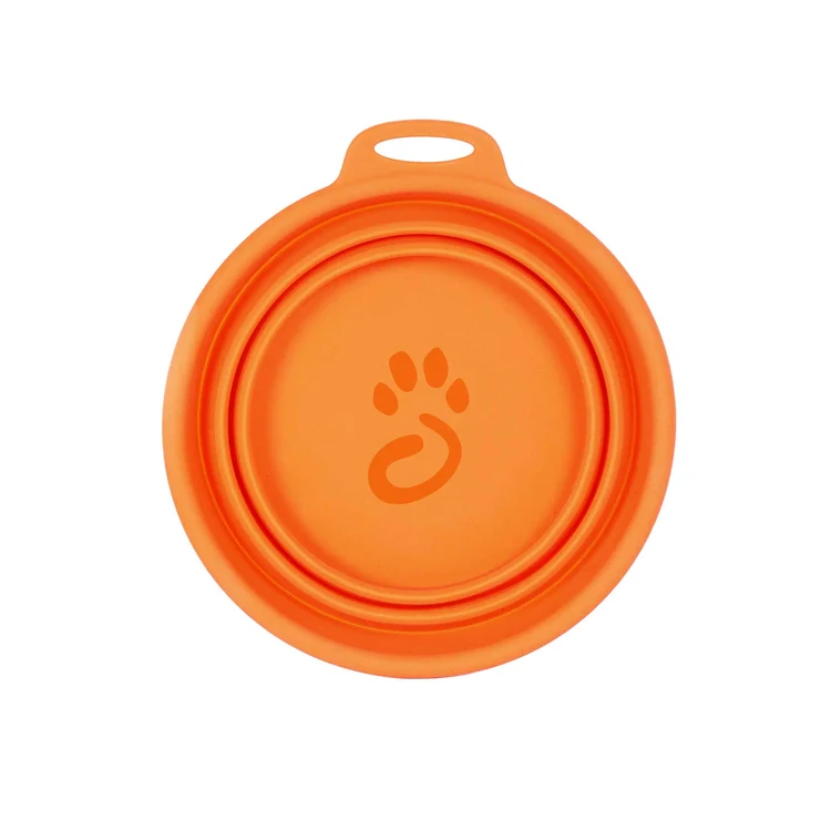 81020 silicone collapsible bowl orange 4