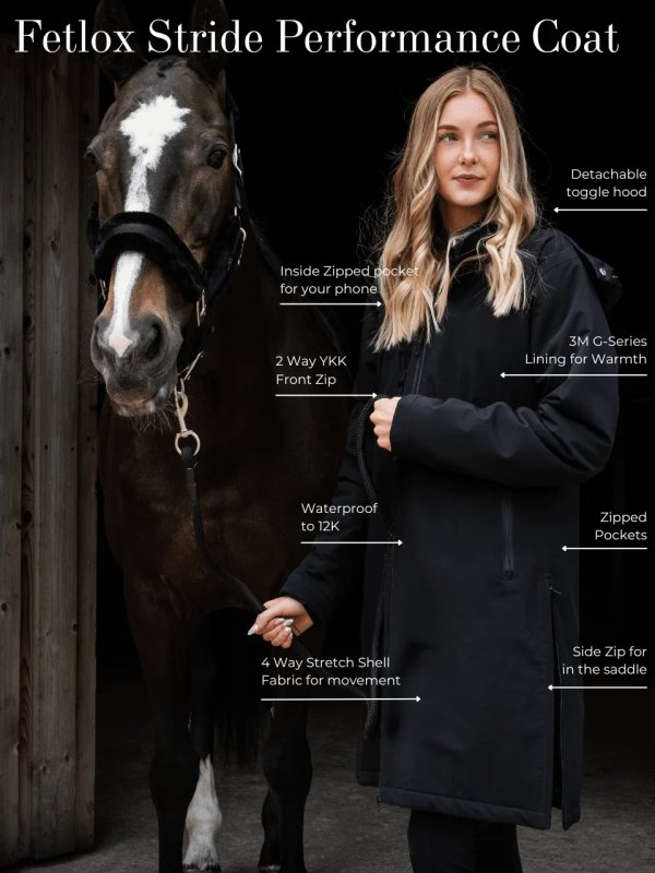 stride performance coat long fetlox 42620722905307
