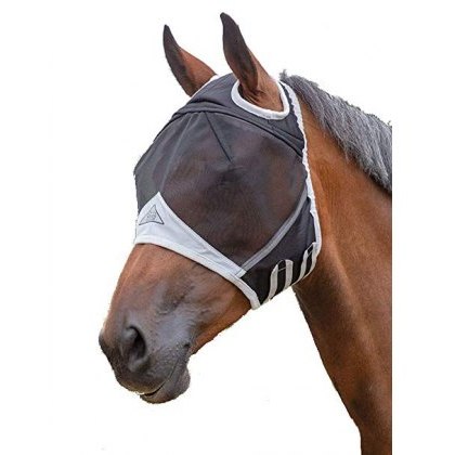 Shires Fine Mesh Fly Mask with Ear Holes Shires Fine Mesh Fly Mask with Ear Holes