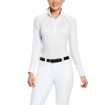 Ariat Sunstopper 2.0 1/4 Zip Show Shirt Ariat Sunstopper 2.0 1/4 Zip Show Shirt