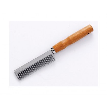 Lincoln Mane & Tail Comb with Wooden Handle Lincoln Mane & Tail Comb with Wooden Handle
