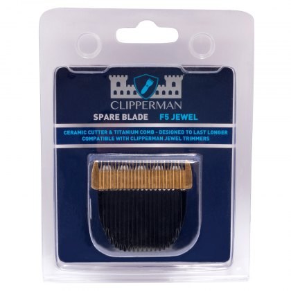Clipperman F5 Titanium & Ceramic Blade Set for Jewel