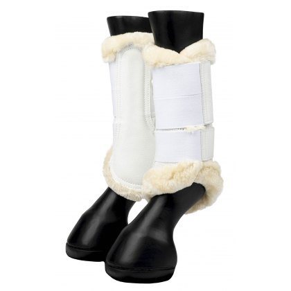 LeMieux Fleece Edged Mesh Brushing Boot LeMieux Fleece Edged Mesh Brushing Boot