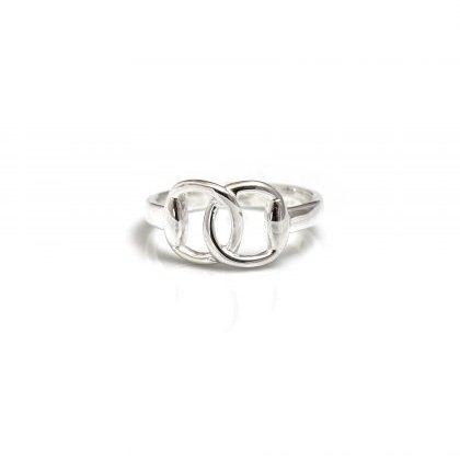 HiHo Silver Sterling Silver Snaffle Ring HiHo Silver Sterling Silver Snaffle Ring