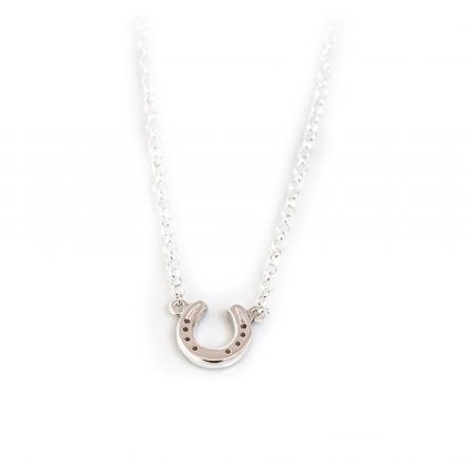 HiHo Silver Sterling Silver Horseshoe Necklace HiHo Silver Sterling Silver Horseshoe Necklace