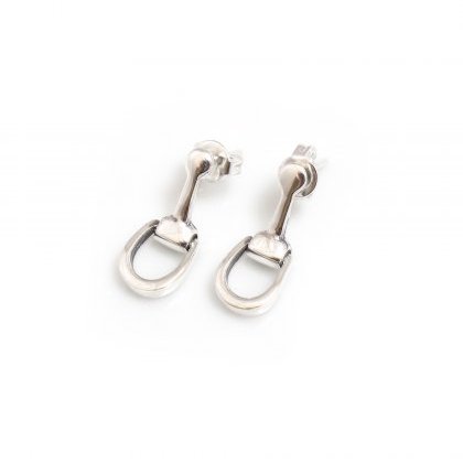 HiHo Silver Sterling Silver Snaffle Earrings HiHo Silver Sterling Silver Snaffle Earrings