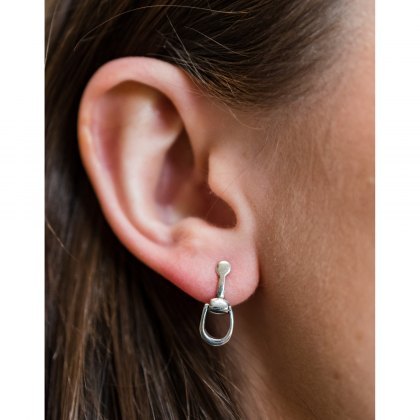HiHo Silver Sterling Silver Snaffle Earrings HiHo Silver Sterling Silver Snaffle Earrings