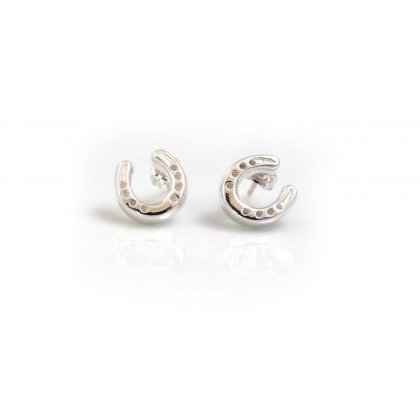HiHo Silver Sterling Silver Horseshoe Studs HiHo Silver Sterling Silver Horseshoe Studs
