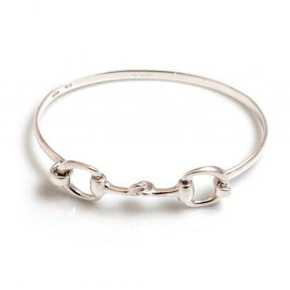 HiHo Silver Exclusive Sterling Silver Double Snaffle Bracelet HiHo Silver Exclusive Sterling Silver Double Snaffle Bracelet