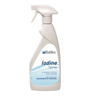 Battles 2.5% Iodine Spray