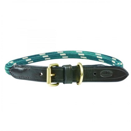 Weatherbeeta Rope Leather Dog Collar Weatherbeeta Rope Leather Dog Collar