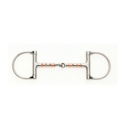 Copper Roller D Ring Snaffle Copper Roller D Ring Snaffle