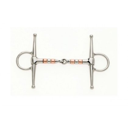 Copper Roller Full Cheek Jointed Snaffle Copper Roller Full Cheek Jointed Snaffle