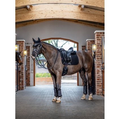 LeMieux Suede Dressage Square - Black LeMieux Suede Dressage Square - Black