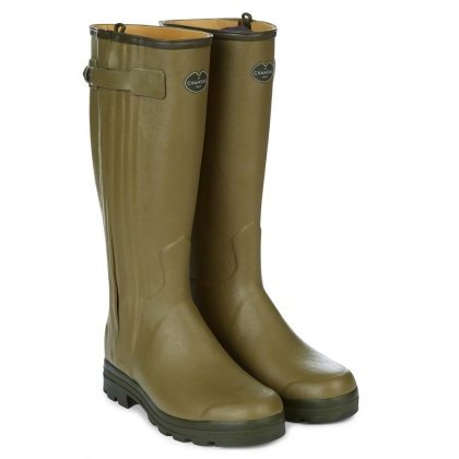 Le Chameau Mens's Chasseur Leather Lined Boot