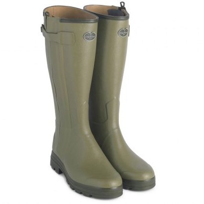 Le Chameau Women's Chasseur Leather Lined Boot Le Chameau Women's Chasseur Leather Lined Boot
