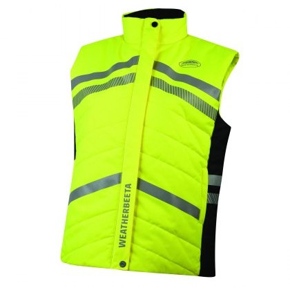 Weatherbeeta Reflective Quilted Gilet Hi Vis Weatherbeeta Reflective Quilted Gilet Hi Vis