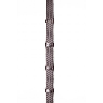 Henry James Bio Grip Hybrid Rubber Reins with Leather Stoppers Henry James Bio Grip Hybrid Rubber Reins with Leather Stoppers