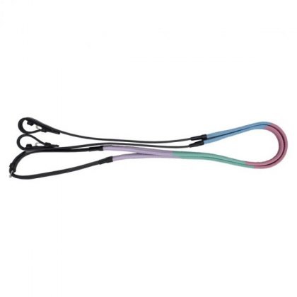 Hy Rubber Covered Training Reins Hy Rubber Covered Training Reins