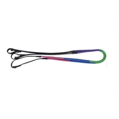 Hy Rubber Covered Training Reins Hy Rubber Covered Training Reins