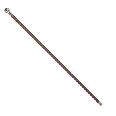 Country Direct Silver Ball Leather Show Cane