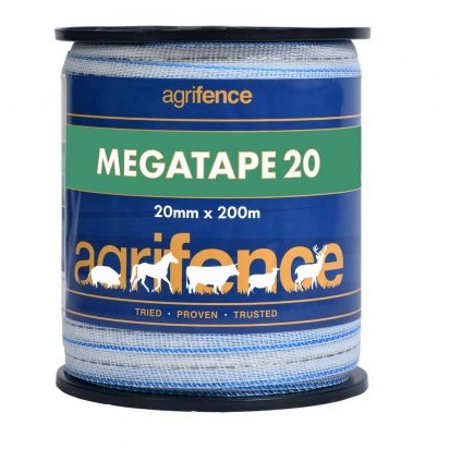 Agrifence Megatape - 20mm x 200m Agrifence Megatape - 20mm x 200m