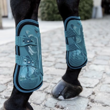 Kentucky Tendon Boots Bamboo Shield - Elastic - Emerald Kentucky Tendon Boots Bamboo Shield - Elastic - Emerald