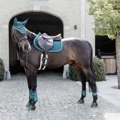 Kentucky Tendon Boots Bamboo Shield - Elastic - Emerald Kentucky Tendon Boots Bamboo Shield - Elastic - Emerald