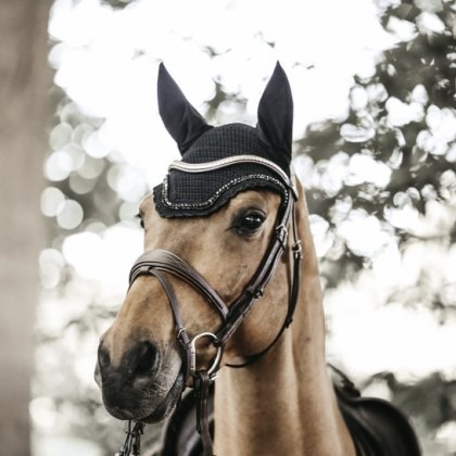 Kentucky Wellington Stone & Pearl Soundless Fly Veil Kentucky Wellington Stone & Pearl Soundless Fly Veil