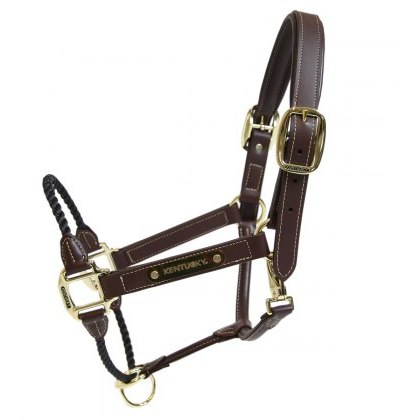 Kentucky Leather Rope Halter