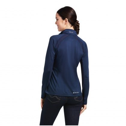 Ariat Sunstopper 2.0 1/4 Zip Baselayer - Navy Ariat Sunstopper 2.0 1/4 Zip Baselayer - Navy