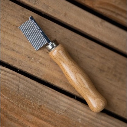 Quarter Marking Comb Wooden Handle