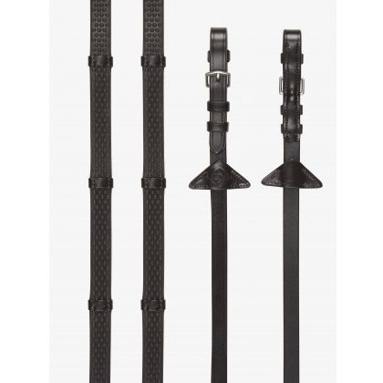LeMieux Soft Rubber Reins with Stoppers LeMieux Soft Rubber Reins with Stoppers
