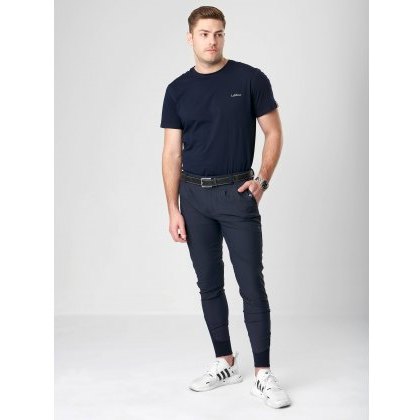 LeMieux Mens Elite Classic Pleated Breech - Navy