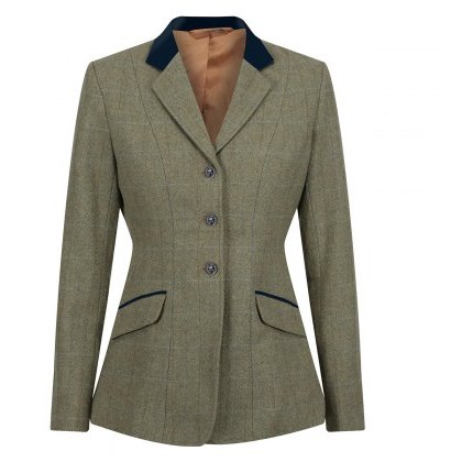 Equetech Thornborough Deluxe Tweed Riding Jacket Equetech Thornborough Deluxe Tweed Riding Jacket
