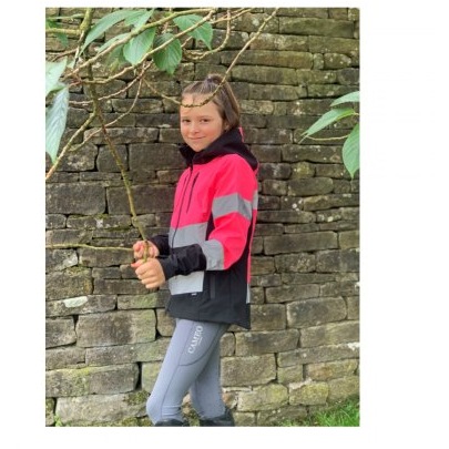 Cameo Equine Junior Water Repellent Hi Viz Jacket Cameo Equine Junior Water Repellent Hi Viz Jacket