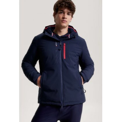 Tommy Hilfiger London Winter Riding Jacket - Desert Sky Tommy Hilfiger London Winter Riding Jacket - Desert Sky