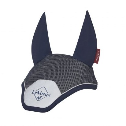 LeMieux Reflective Classic Fly Hood - Navy